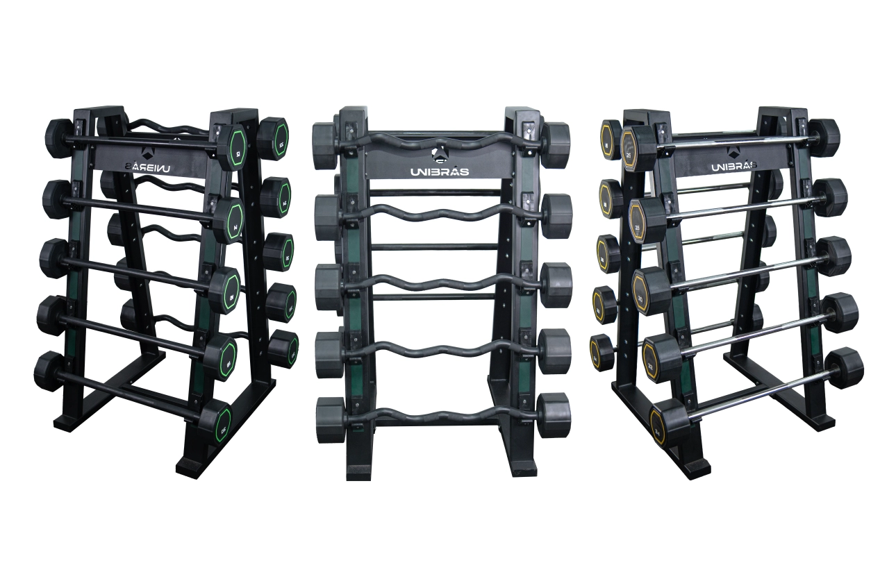 Kit Barra Montada para Musculação